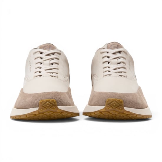 Cole Haan Men's GrandPro Luxe Mile Trainer Brown Leather Sneakers - C44518 - Image 4