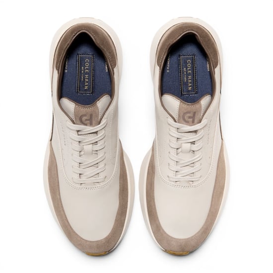 Cole Haan Men's GrandPro Luxe Mile Trainer Brown Leather Sneakers - C44518 - Image 6