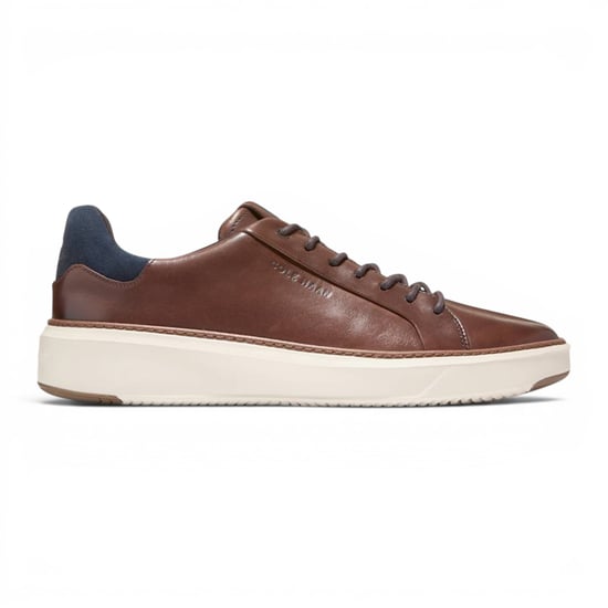 Cole Haan Men's GrandPro Luxe Mile Trainer Brown Leather Sneakers - C45103 - Image 1