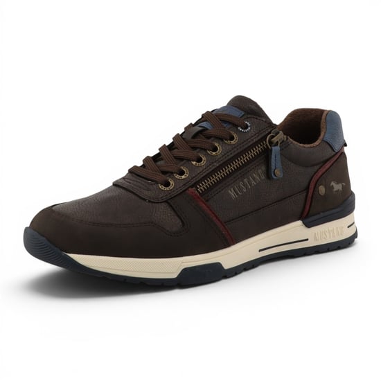 Mustang Bruine Nepleren Sneaker Schoenen voor Heren - M0281006 - Image 4