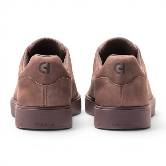 Cole Haan Men's GrandPro Luxe Mile Trainer Brown Nubuck Sneakers - C44437 - Image 5