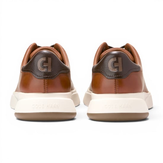 Cole Haan Men's GrandPro Luxe Mile Trainer Brown Leather Sneakers - C42753 - Image 5