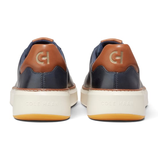 Cole Haan GrandPro Luxe Mile Trainer Blauwe Leren Sneakers voor Heren - C37158 - Image 5