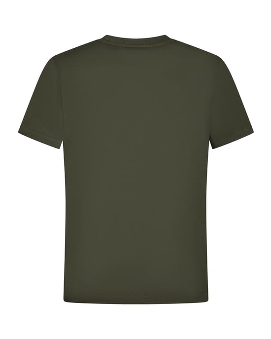 Fred Perry Textured Laurel Wreath T-Shirt Green - Image 2