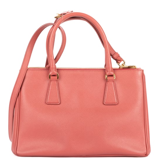 Small Double Zip Galleria Tote Small Shoulder Bag - Image 5