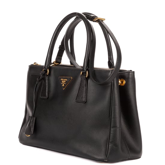 Small Double Zip Galleria Tote Small Shoulder Bag - Image 2