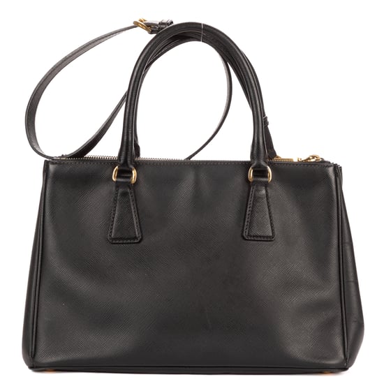 Small Double Zip Galleria Tote Small Shoulder Bag - Image 5