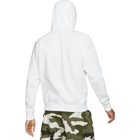 Nike Mens Hoodie Sportswear Club Fleece Pullover Hoody Soft Cotton Swoosh Hoodie - Image 6