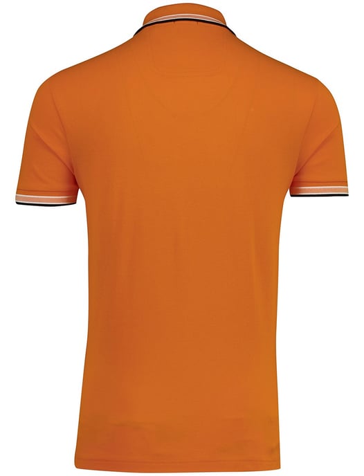 Korte mouw polo BOSS Green Paddy oranje pique - Image 2