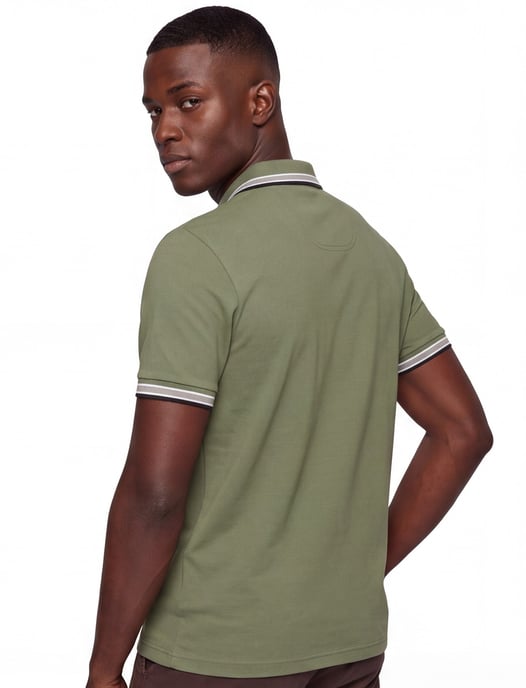 Poloshirt Boss Green Paddy groen regular fit met logo - Image 2