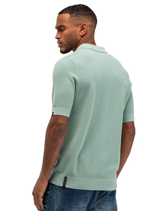 Groen poloshirt Butcher of Blue structuur - Image 2