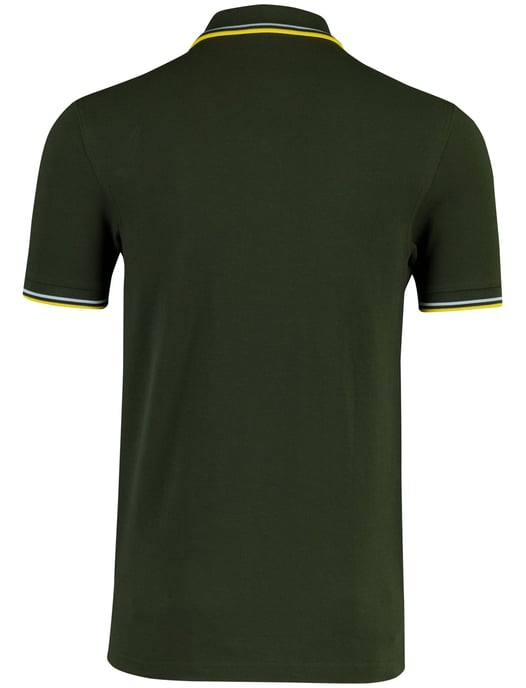 Poloshirt Fred Perry donkergroen normale fit korte mouw - Image 2