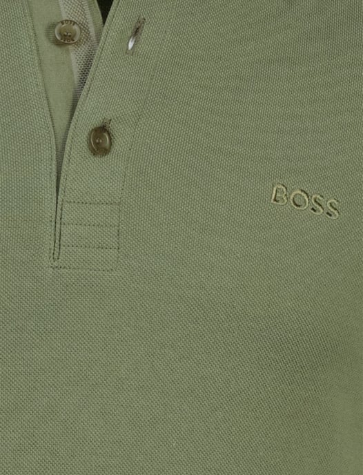 Polo Boss Green Paddy regular fit logo groen - Image 3