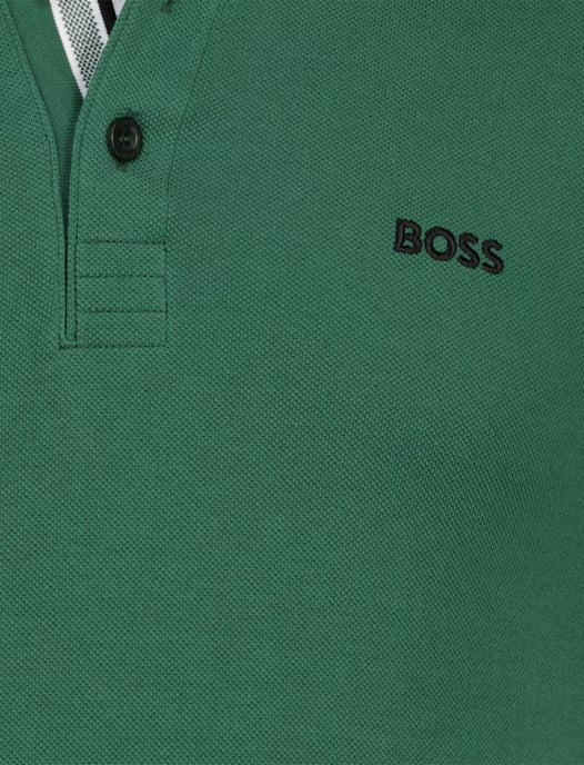 Polo Boss Green Paddy groen zwarte knoop - Image 3