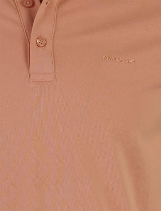 Polo oranje State of art korte mouw normale fit - Image 3