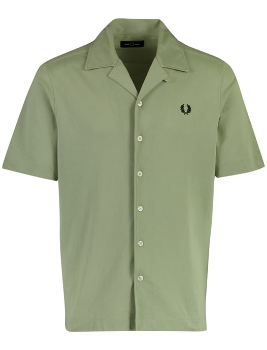 Groene doorknoop polo Fred Perry - Image 1