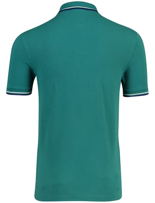 Groen poloshirt Fred Perry normale fit 2-knoops katoen pique - Image 2