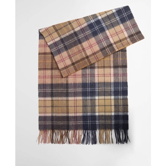 Barbour serena tartan scarf lsc0477 tn39 birchwood/muted tartan - Image 1