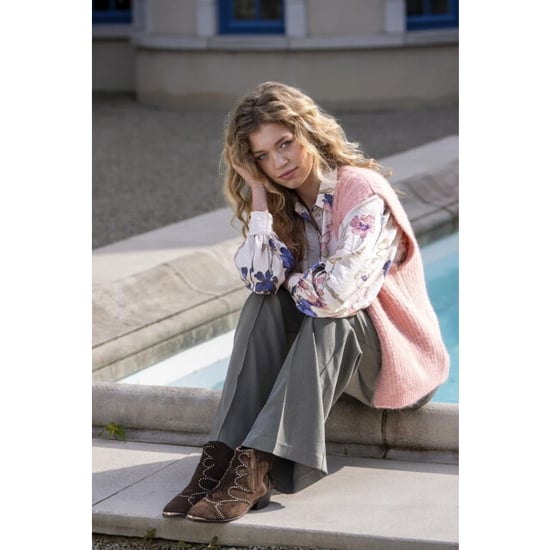 Geisha 64534-29 521 gilet knitted soft pink - Image 1