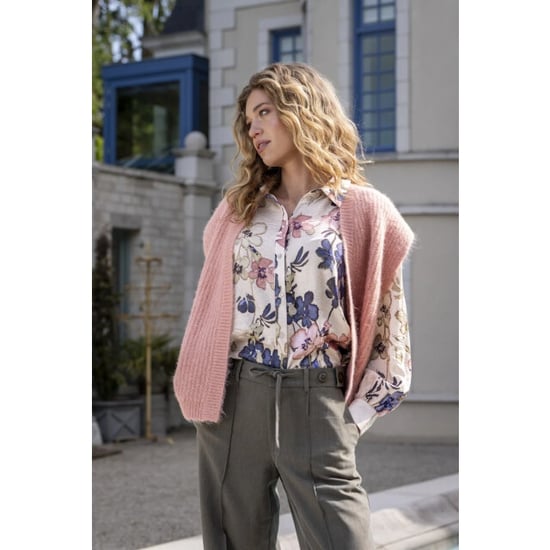 Geisha 64534-29 521 gilet knitted soft pink - Image 2
