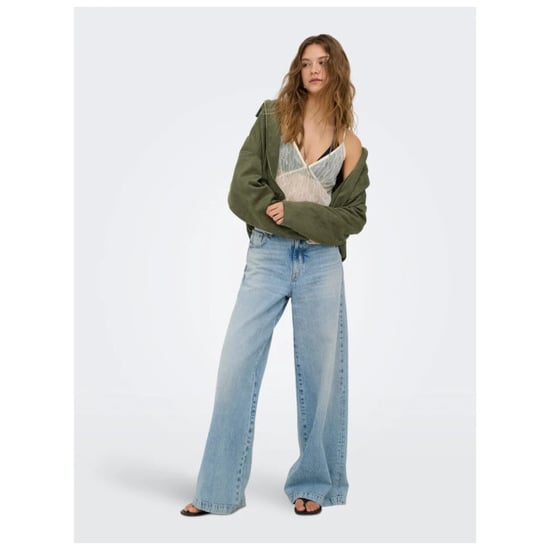 Only Onlmoon-stina faux suede bomber pnt noos grape lea - Image 2