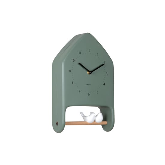Karlsson wall clock love birds - Øcm - Image 1