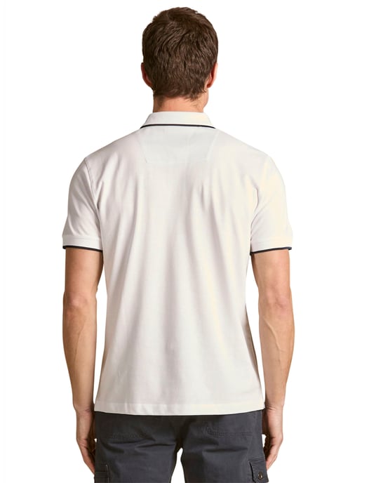 Polo Aeronautica Militaire logo op borst wit - Image 2