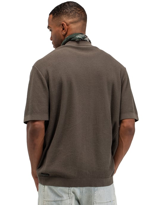 Overhemd doorknoop poloshirt Butcher of Blue structuur - Image 2
