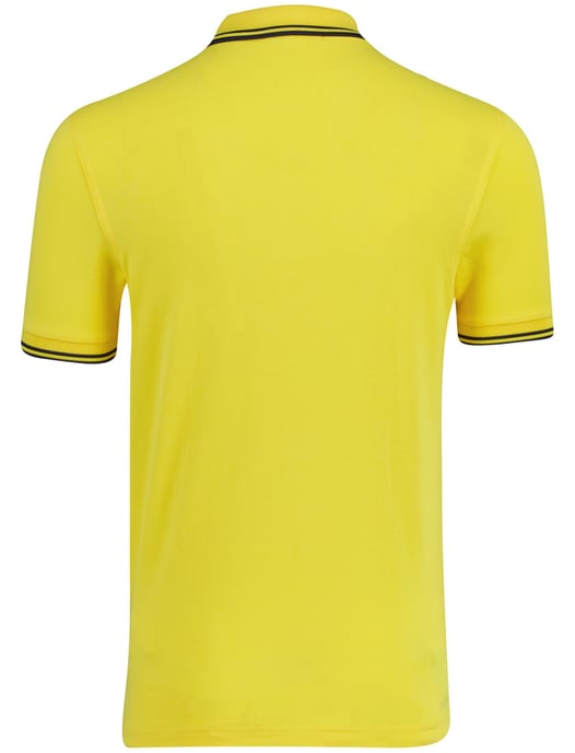 Geel poloshirt Fred Perry normale fit 2-knoops katoen pique - Image 2