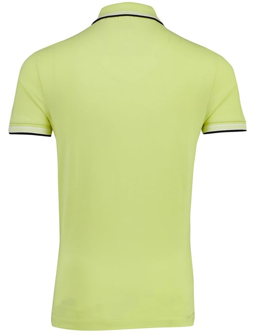 Korte mouw polo BOSS Green Paddy geel pique - Image 2