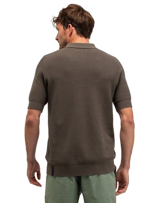 Bruin Poloshirt Butcher of Blue structuur - Image 2