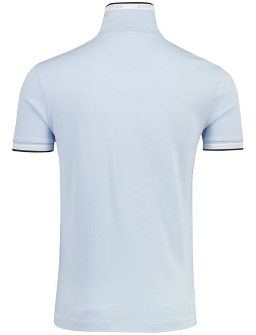 Lichtblauwe poloshirt Boss Green Paddy korte mouw katoen - Image 3