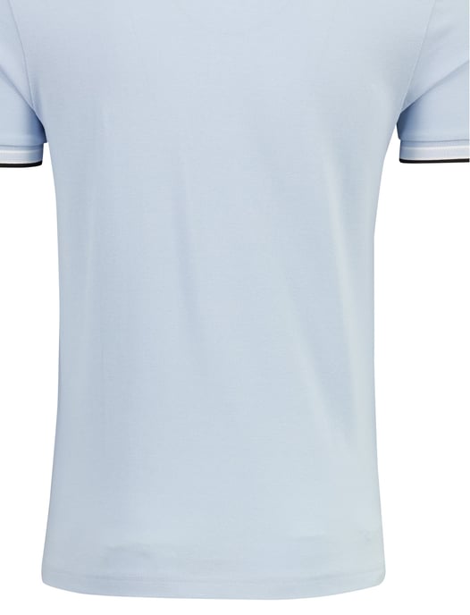 Lichtblauwe poloshirt Boss Green Paddy korte mouw katoen - Image 4