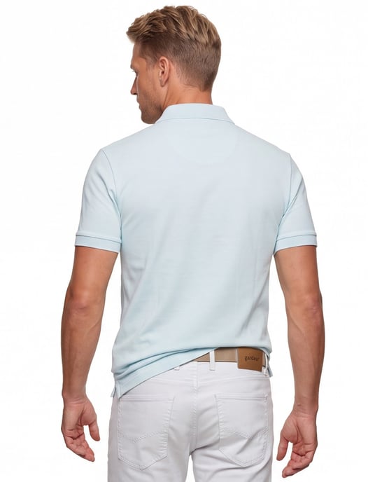 Hugo Boss Orange polo lichtblauw - Image 2