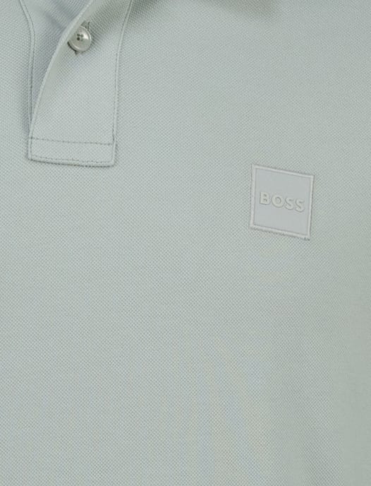 Lichtblauw poloshirt Boss Orange Passerby lange mouwen - Image 3