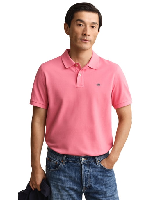 Gant polo roze korte mouw - Image 1