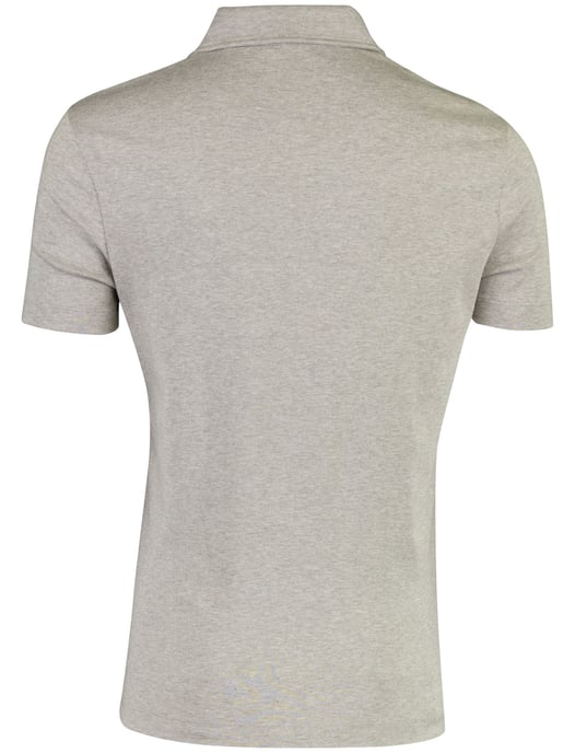 BOSS Black poloshirt grijs katoen normale fit - Image 2