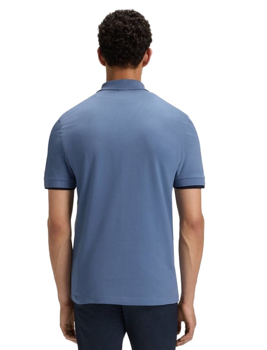 Boss Orange polo Passenger middenblauw effen - Image 2