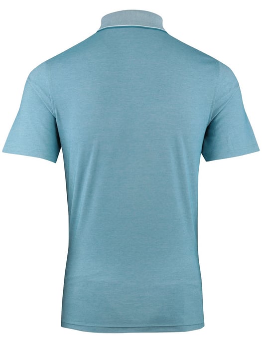 Poloshirt Casa Moda blauw katoen stretch - Image 2