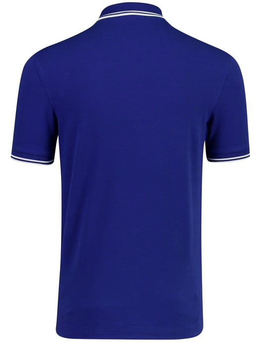 Kobaltblauw poloshirt Fred Perry normale fit 2-knoops katoen pique - Image 2