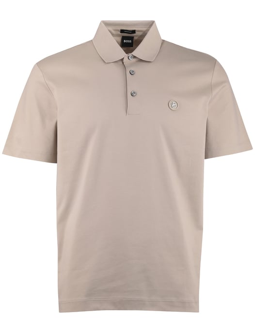 Poloshirt BOSS Black C-Parris beige - Image 3