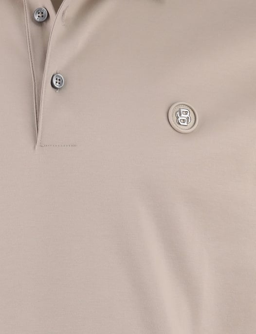 Poloshirt BOSS Black C-Parris beige - Image 4