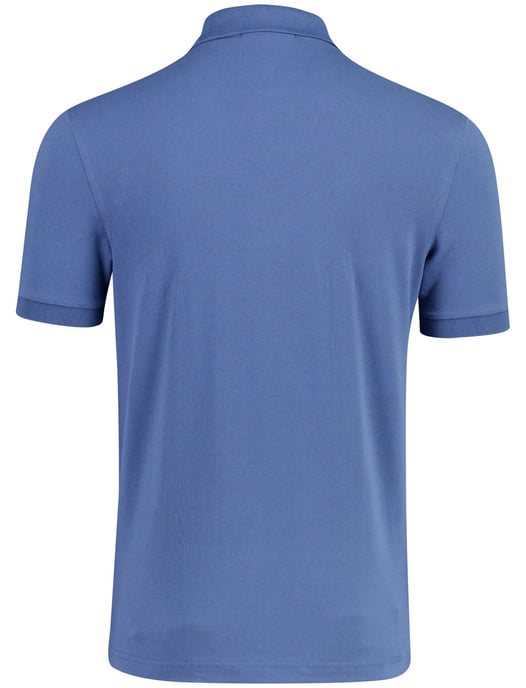 Blauw poloshirt Fred Perry normale fit 2-knoops katoen pique - Image 2