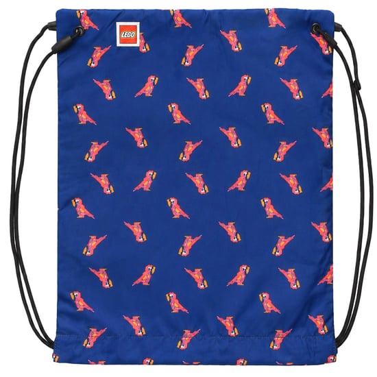 Lego Parrot Navy Drawstring Bag - Image 1