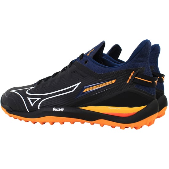 Mizuno Wave Leopardus Mens Black Hockey Shoes - Image 3