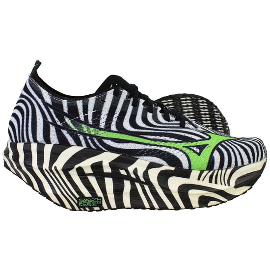 Mizuno Wave Rebellion Pro Beta Mens Black/White Running Shoes - Image 4