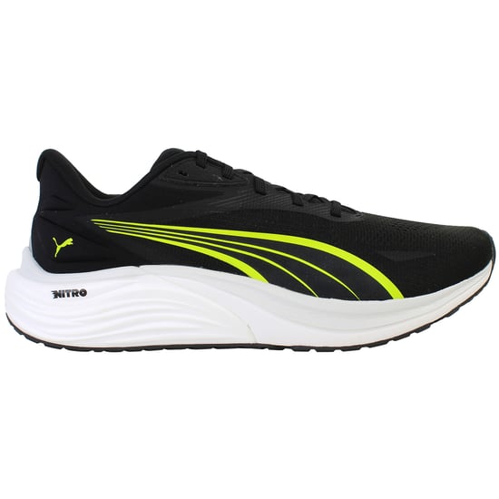Puma Electrify Nitro 4 Mens Black Running Shoes - Image 1