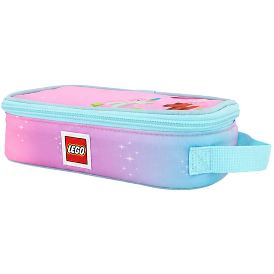 Lego 1L Iconic Sparkle Kids Pink/Blue Pencil Box - Image 2