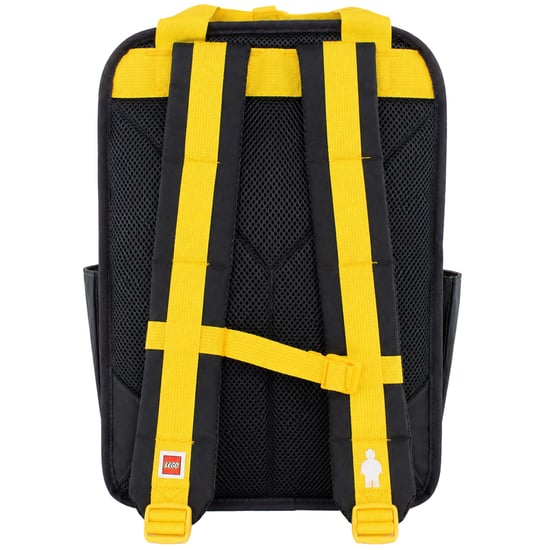 Lego 18L Heads and Cups Tribini Fun Kids Yellow/Black Backpack - Image 3