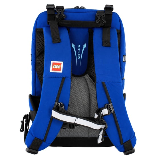 Lego 20L City Awaits Optimo Starter Kids Blue Backpack - Image 3